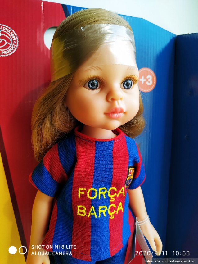 Карла футболиска от Paola Reina.Евровыпуск (фото 2)