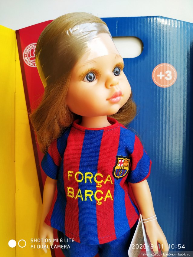 Карла футболиска от Paola Reina.Евровыпуск (фото 4)