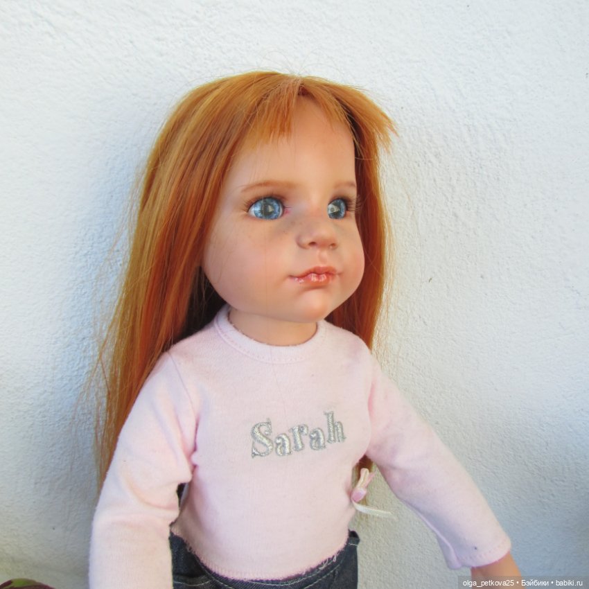 Голубоглазая малышка — ООАК (кастом куклы)