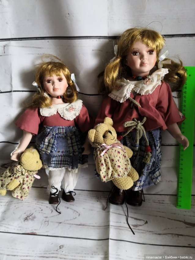 Лот фарфоровых сестричек из Германии