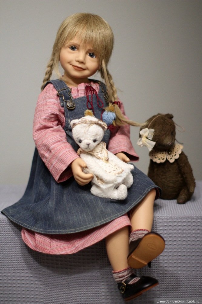 Волшебная куколка Ева от Sieglinde Frieske