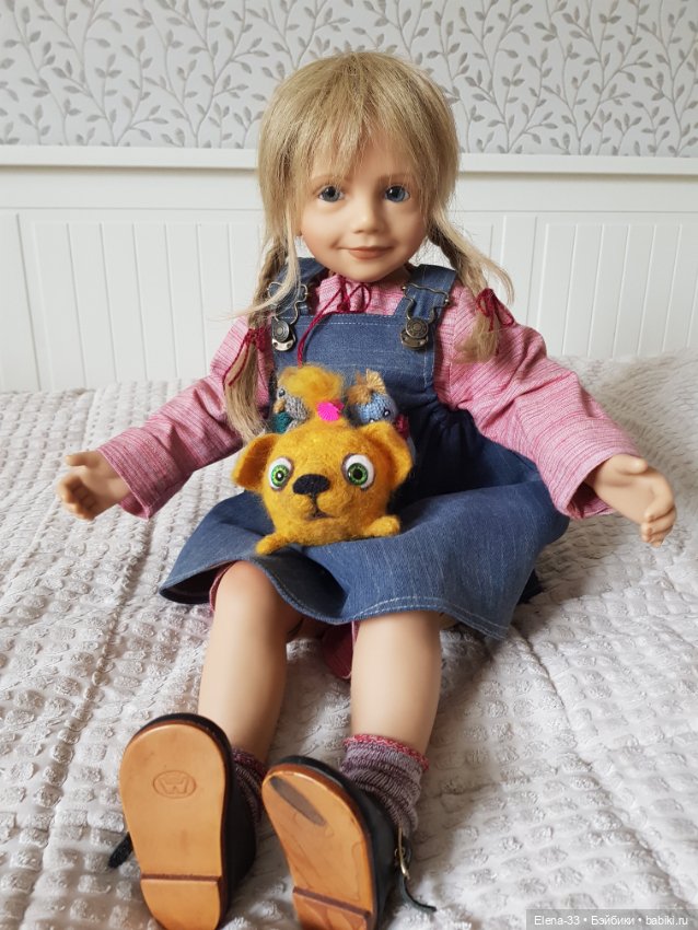 Волшебная куколка Ева от Sieglinde Frieske (фото 6)