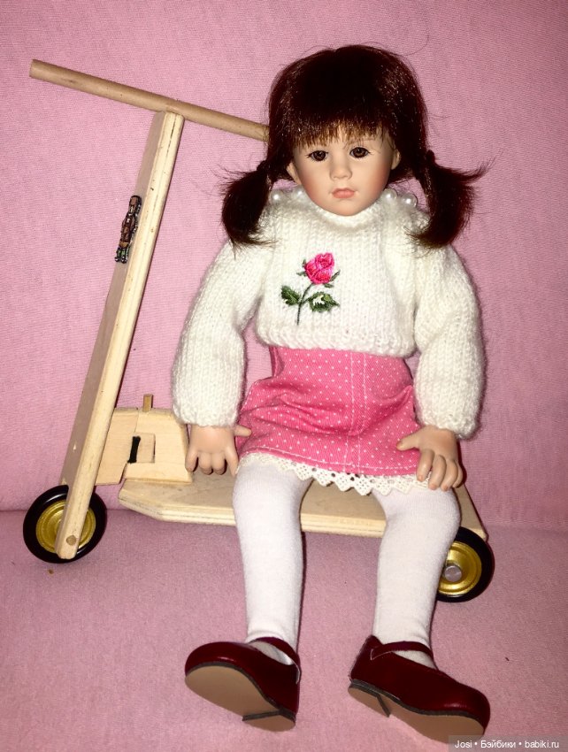 Редкая Lucie с самокатом от Rosemarie Muller (фото 6)