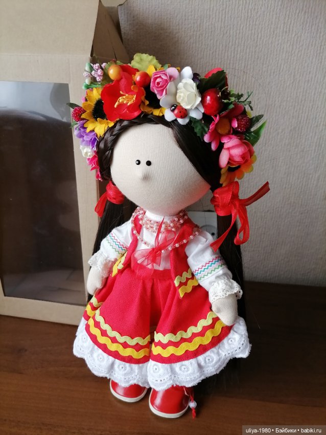 Текстильная кукла — Авторские куклы (фото 2)