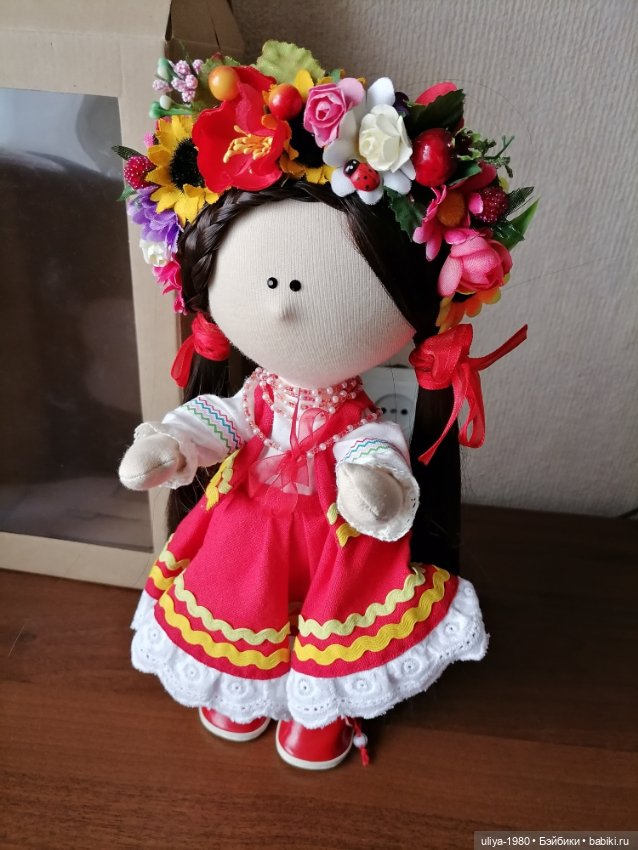 Текстильная кукла — Авторские куклы (фото 3)
