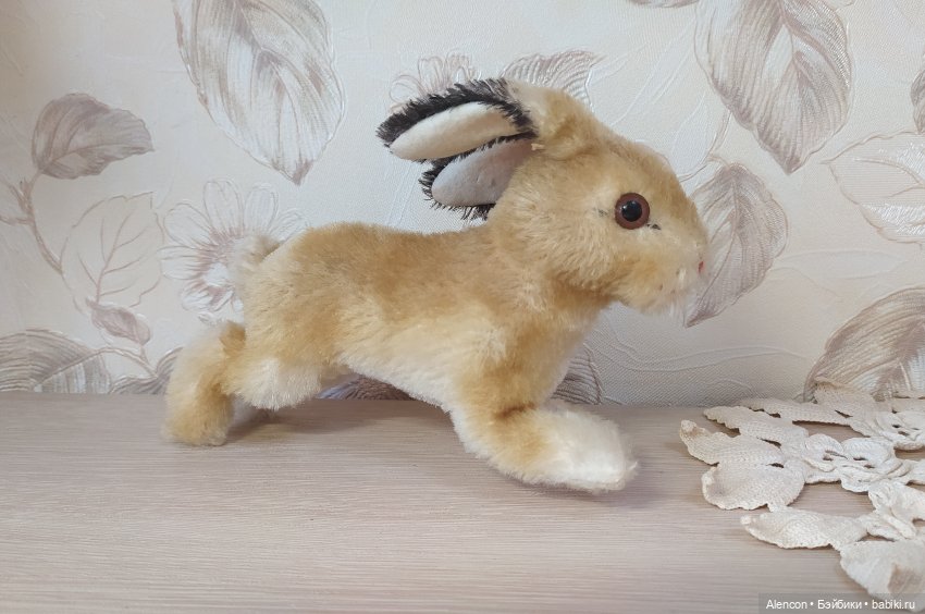 Старинная игрушка Steiff: зайчик (фото 2)