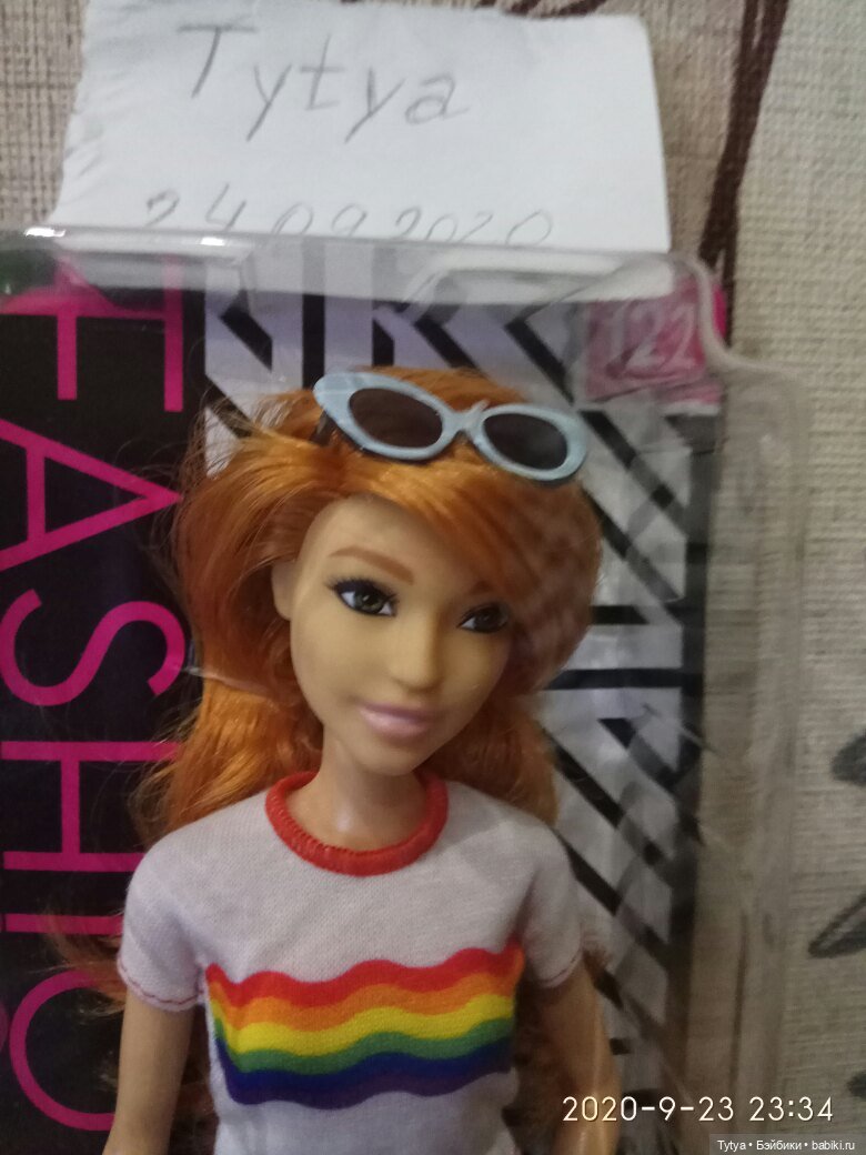 Barbie fashionistas doll 122 on sale