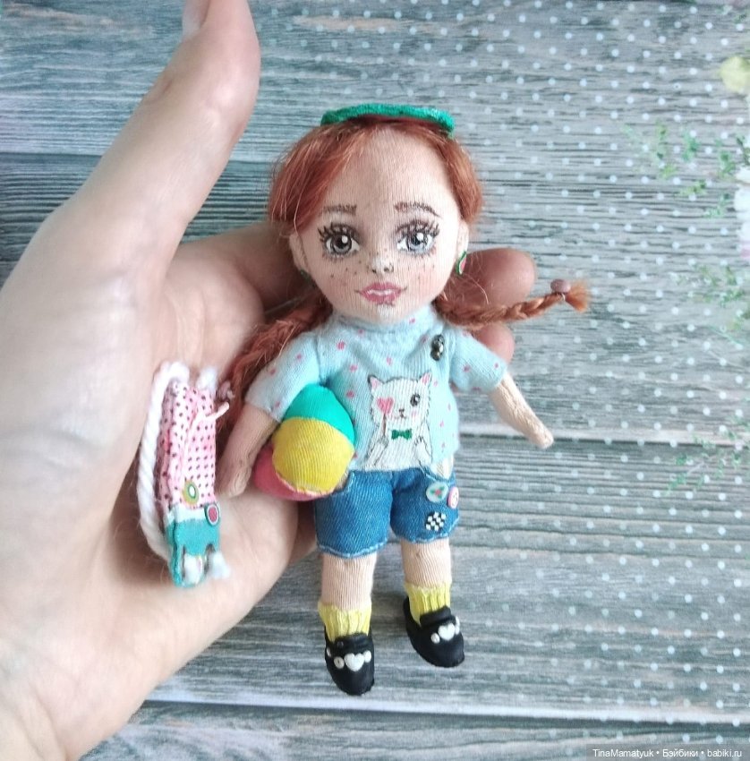 Авторская мини куколка — Авторские куклы (фото 3)