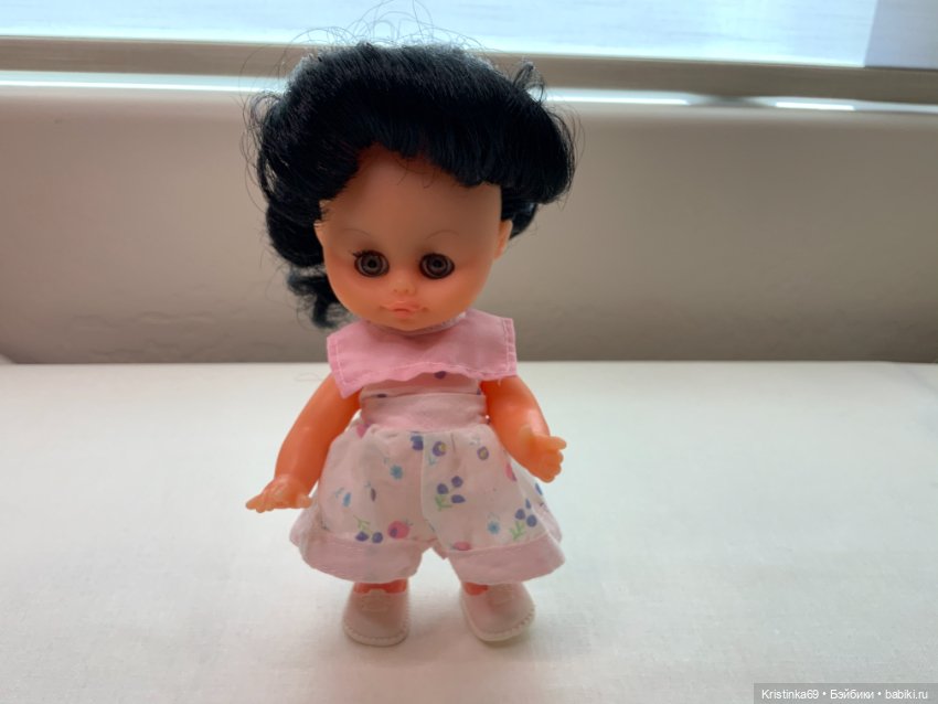 Очаровательная малышка с чёрными волосами. 1989 год Югославия (фото 7)