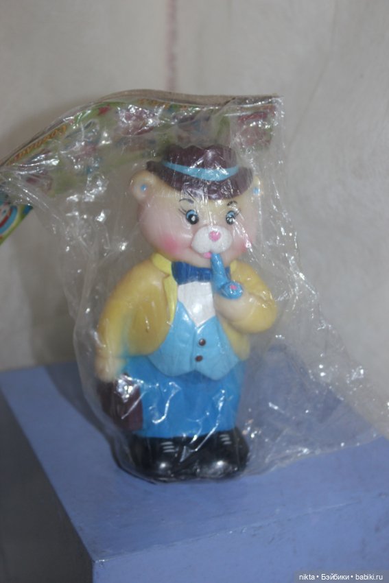 Редкие резиновые игрушки СССР Совпластитал Новые (фото 5)