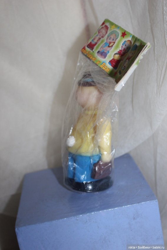 Редкие резиновые игрушки СССР Совпластитал Новые (фото 8)