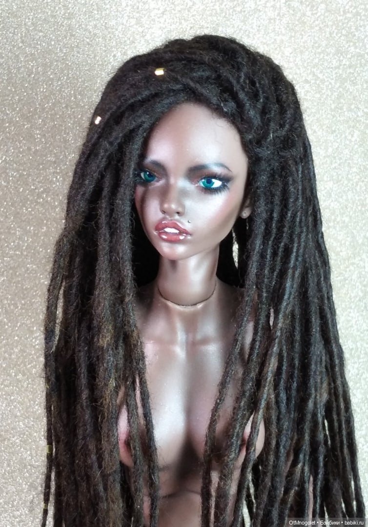 Парик с дредами на заказ любых кукол - Popovy sisters (фото 3)