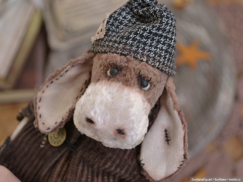 Ослик бичик — Авторские игрушки (фото 6)