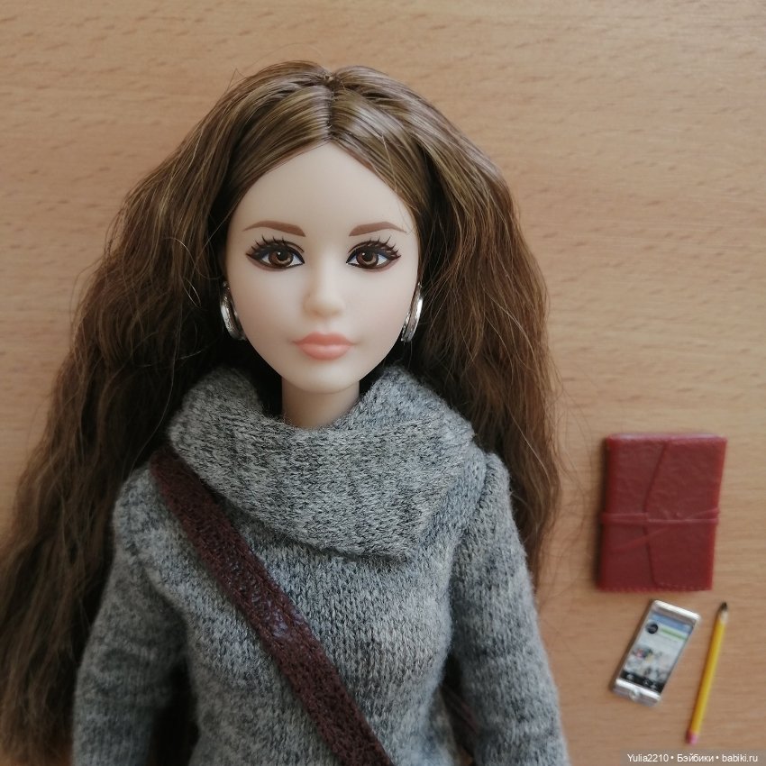 Barbie the look sweater dress doll on sale