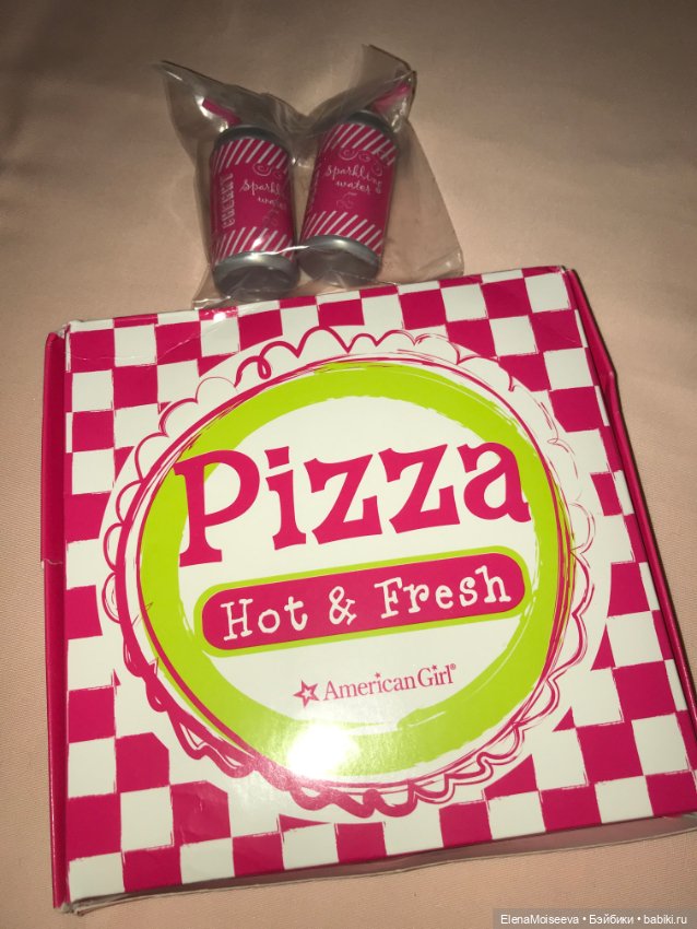 Набор Пицца — Миниатюра для кукол