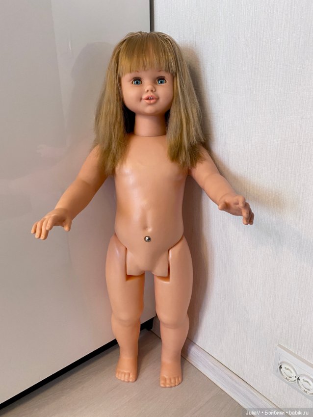 Кукла Jesmar 1995 года, 90 см, в идеальном состоянии. Шагающий механизм (фото 3)