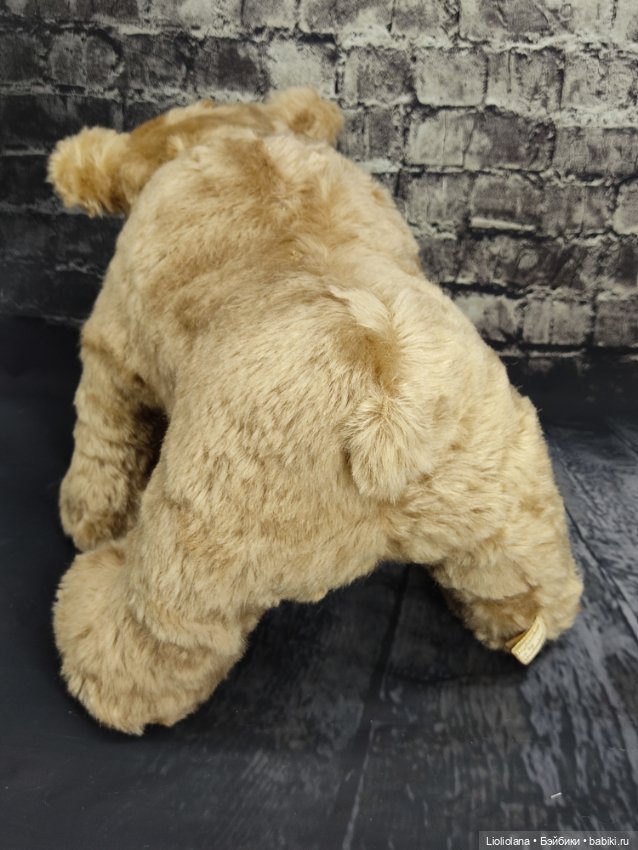 Мишка из 100% мохера от Lou Ann. США (фото 8)