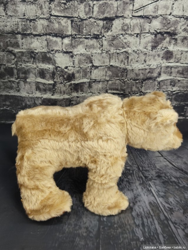 Мишка из 100% мохера от Lou Ann. США (фото 7)