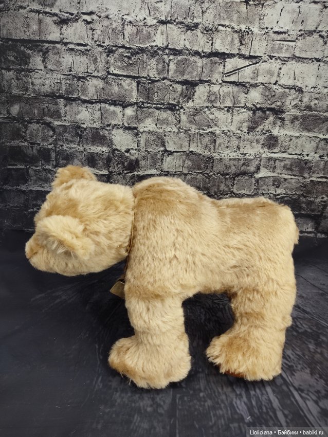 Мишка из 100% мохера от Lou Ann. США (фото 10)