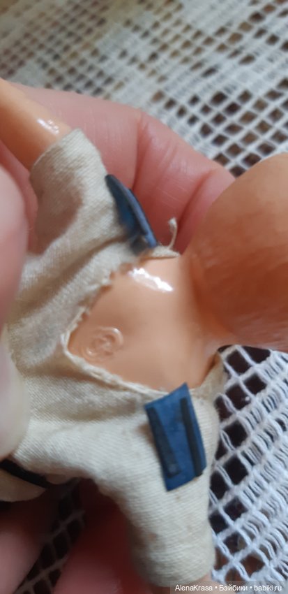 Очень редкий целлулоидный пупс ссср