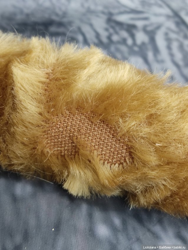 Мохеровый мишка Дотти от Barbara McConnel. Винтаж (фото 3)