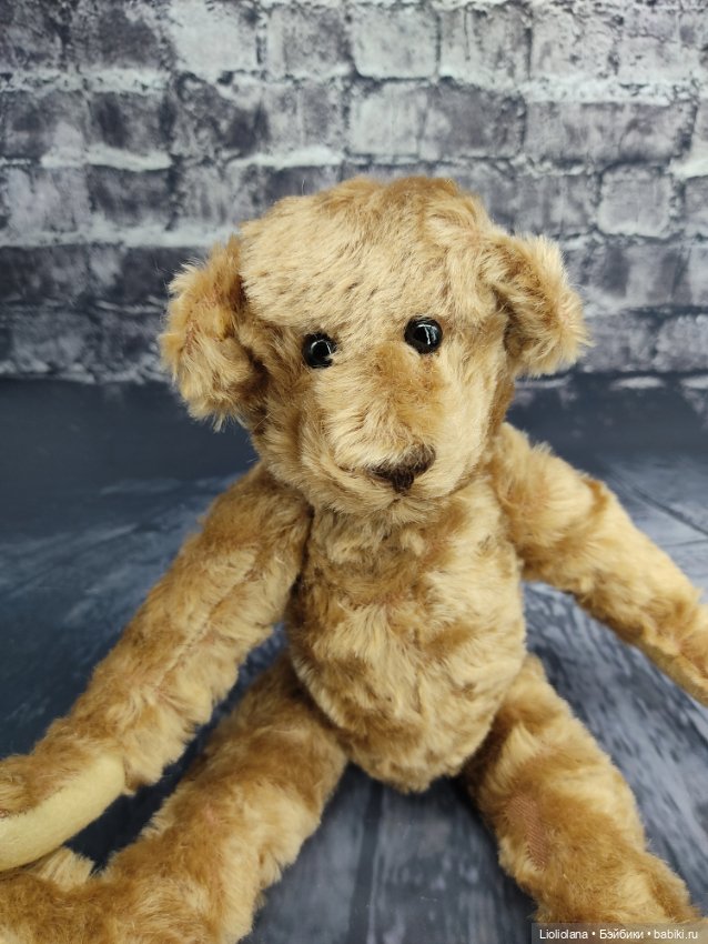 Мохеровый мишка Дотти от Barbara McConnel. Винтаж (фото 2)