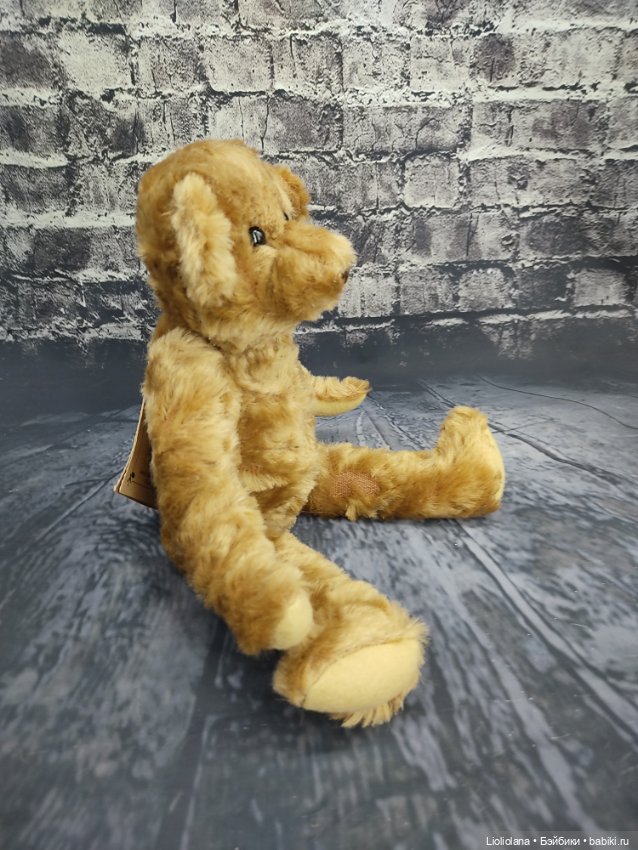 Мохеровый мишка Дотти от Barbara McConnel. Винтаж (фото 7)