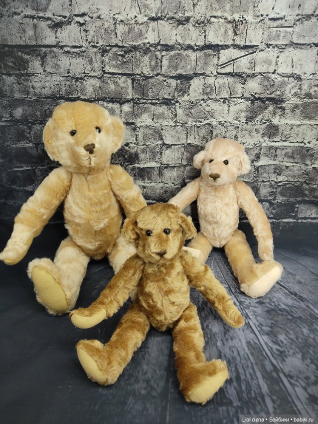 Мохеровый мишка Дотти от Barbara McConnel. Винтаж (фото 8)