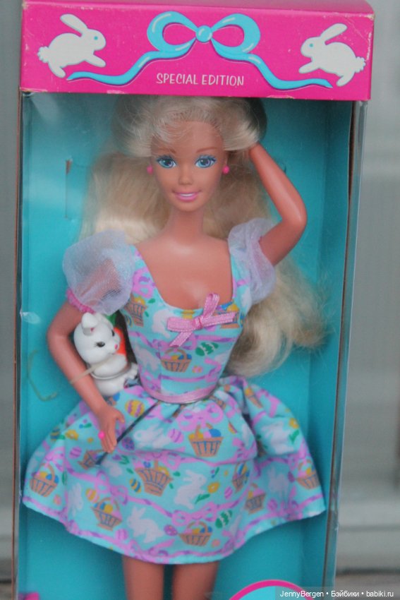 Барби Easter Basket Barbie 1995 / Новая в коробке / Игровые куклы / Шопик - продать купить куклу / Бэйбики