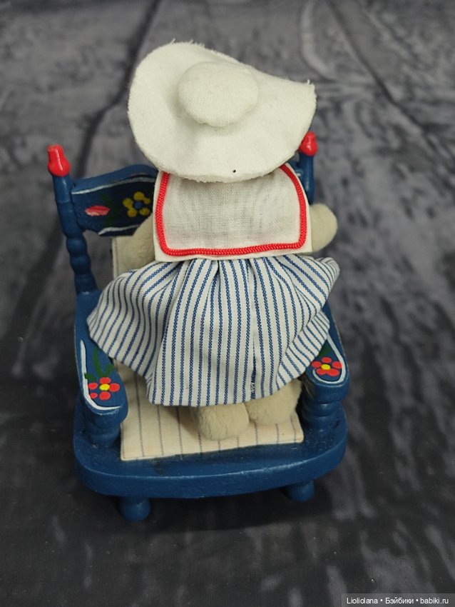 Мишка в матроске от World Of Miniature Bears. 7 см (фото 4)