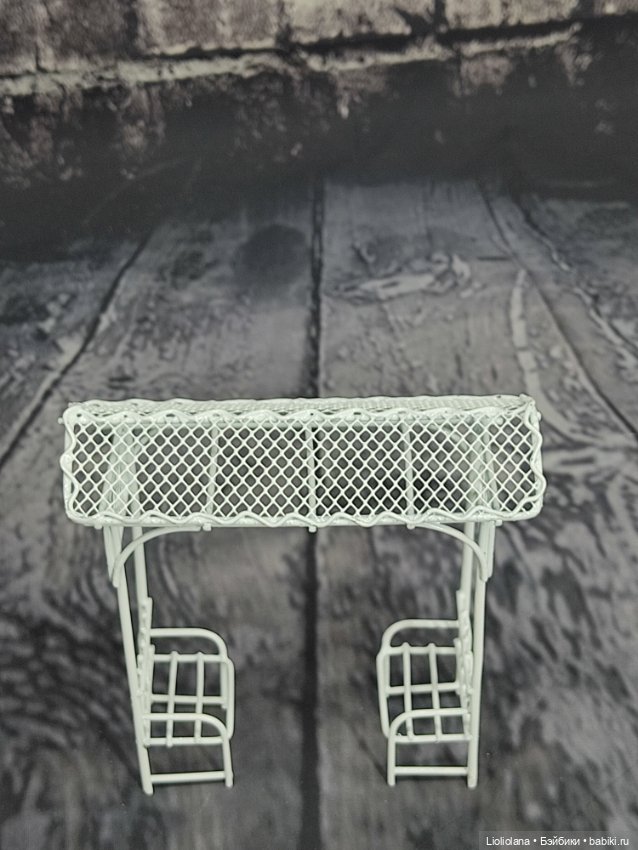 Беседка для кукол и мишек. Миниатюра (фото 2)