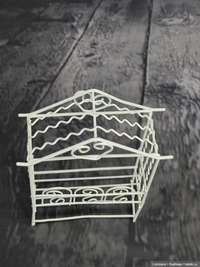 Беседка для кукол и мишек. Миниатюра (фото 4)