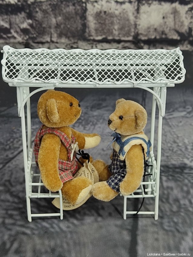 Беседка для кукол и мишек. Миниатюра (фото 5)