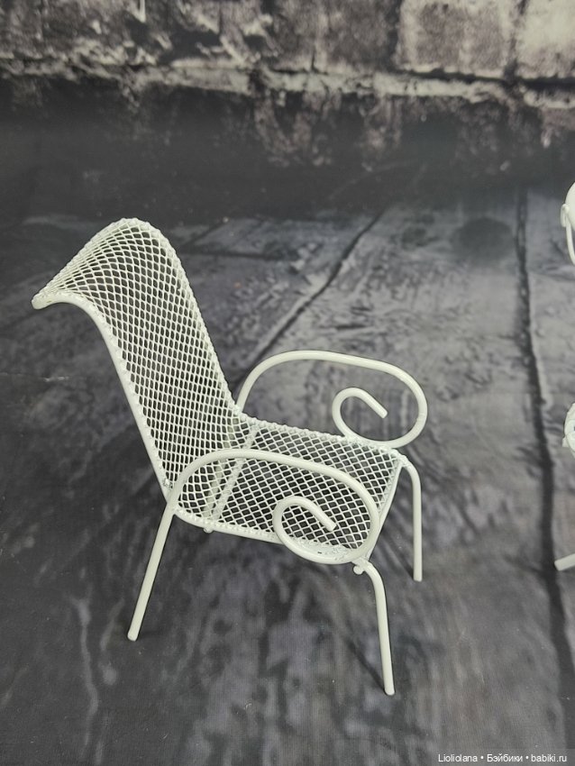 Набор кукольной мебели. Миниатюра (фото 2)