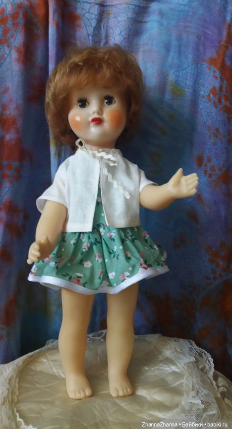 Кукла СССР редкая Нахабино? 8 марта (фото 2)