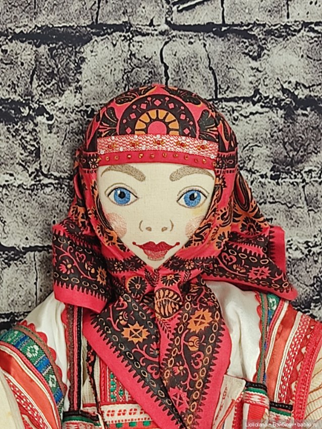 Пара тряпичных авторских кукол от Александры Кукиновой (фото 2)