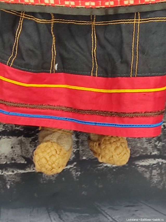 Пара тряпичных авторских кукол от Александры Кукиновой (фото 7)