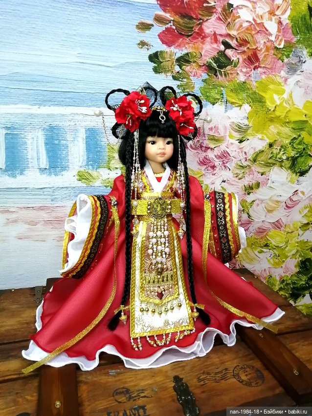 М. К. "Китайская принцесса" для кукол Паола Рейна (фото 2)