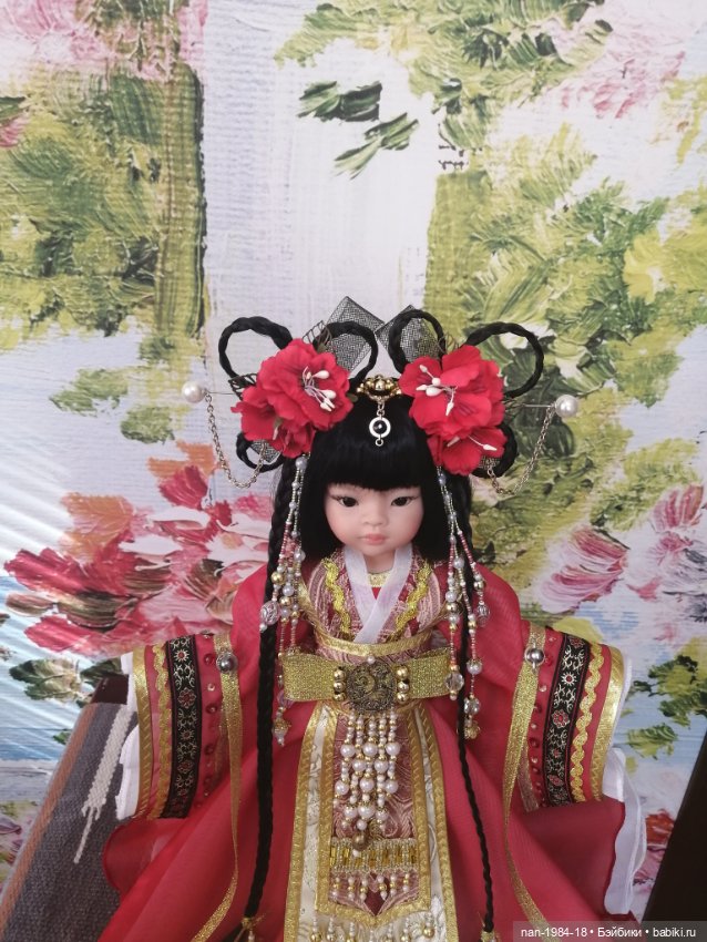 М. К. "Китайская принцесса" для кукол Паола Рейна (фото 6)