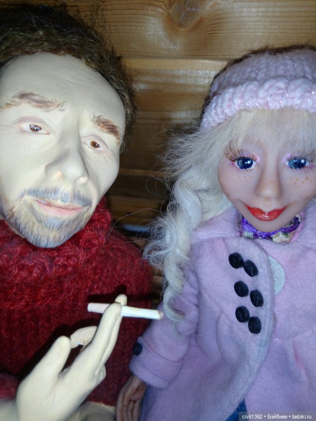 Лот Авторские каркасные куклы масштаб 1:4 (фото 4)