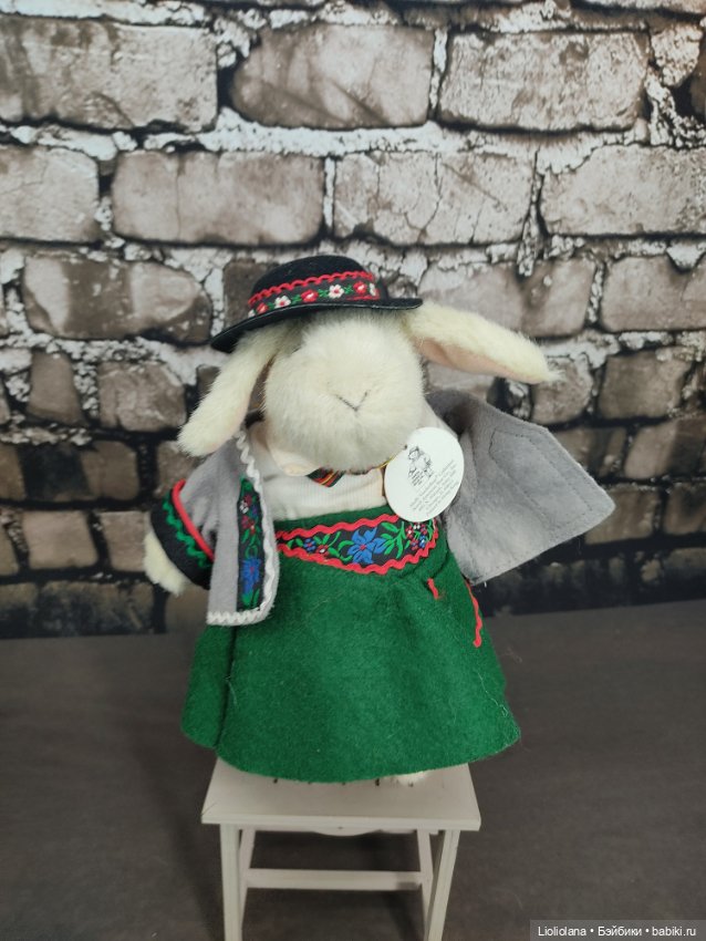 Кролик Hoppy Vanderbear.Прогулка в горах. 20 см