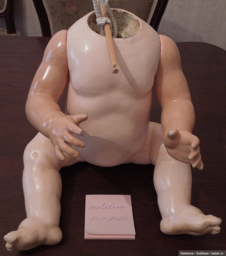 Тело антикварной куклы Heubach - Koppelsdjrf 342-10 Germany