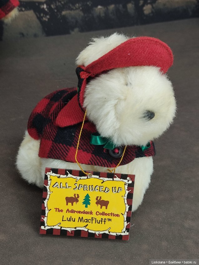 Мишка Muffy и Лулу. Все Одеты. 1992 год (фото 2)