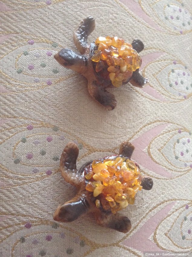 Миниатюрные черепашки лотом, для кукольных домиков (фото 3)
