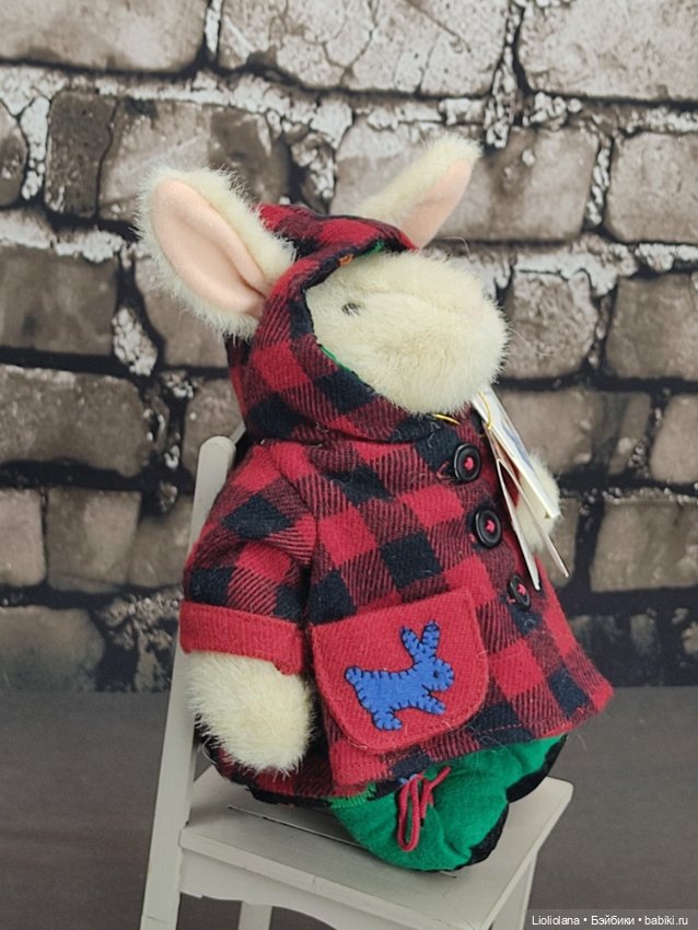 Кролик Hoppy, мишка Muffy и киска Мурли от North American Bears Co (фото 9)