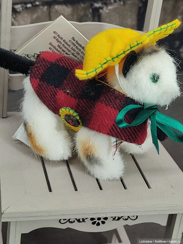 Кролик Hoppy, мишка Muffy и киска Мурли от North American Bears Co (фото 6)