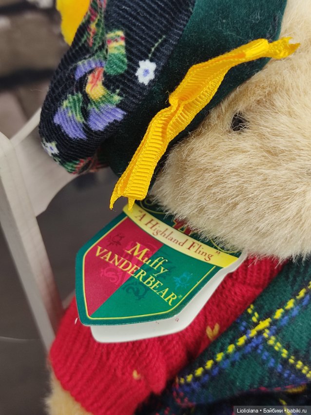 Мишка Muffy Vanderbear и собачка Лулу. Хайланд Флинг. Шотландский Танец (фото 9)