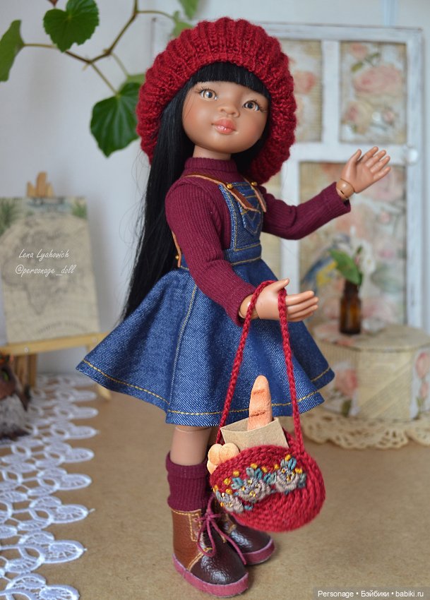 Одежда для Паола Рейна.Осенний комплект "Бордо". Цена снижена на 25% до 9.11 (фото 3)