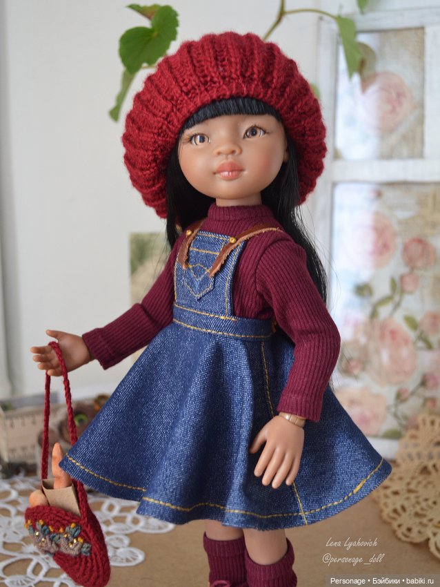 Одежда для Паола Рейна.Осенний комплект "Бордо". Цена снижена на 25% до 9.11 (фото 4)