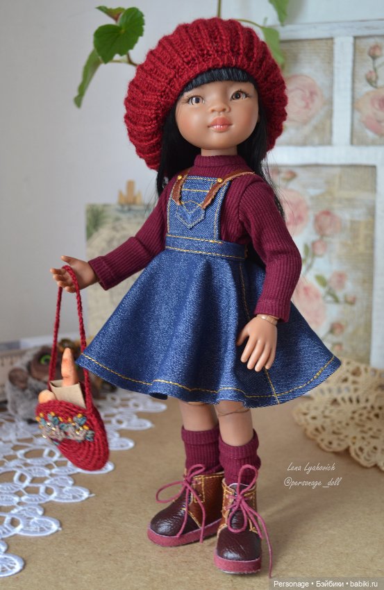 Одежда для Паола Рейна.Осенний комплект "Бордо". Цена снижена на 25% до 9.11 (фото 2)